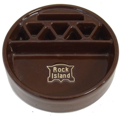 ROCK ISLAND ASHTRAY