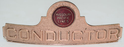 MISSOURI PACIFIC CONDUCTOR BADGE