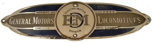 UNION PACIFIC BUILDERS PLATE