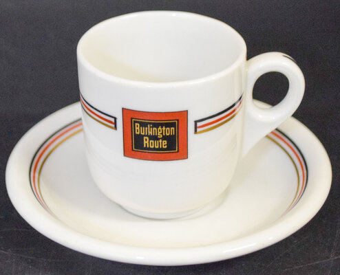 CB&Q ARISTOCRAT DEMITASSE SET