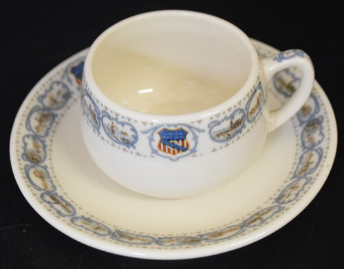 UP HISTORICAL DEMITASSE SET