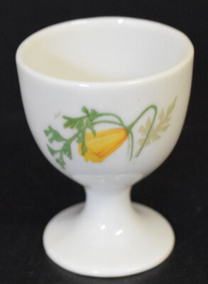 AT&SF CALIFORNIA POPPY EGG CUP