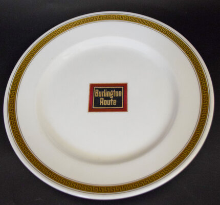 CB&Q ARISTOCRAT SERVICE PLATE