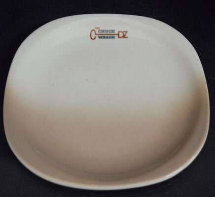 CB&Q CHUCK WAGON BREAD PLATE