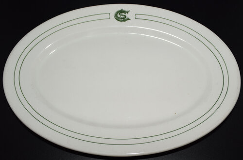 C&S FORT WORTH SERVING PLATTER