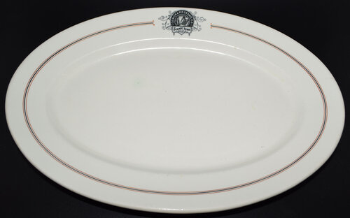 D&RG CURECANTI PLATTER