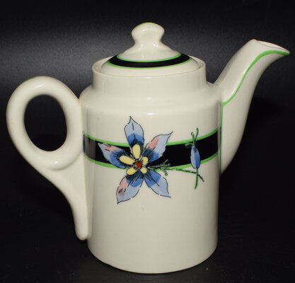 UP COLUMBINE TEAPOT