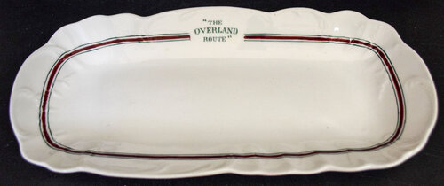 UP OVERLAND PINSTRIPES PLATTER