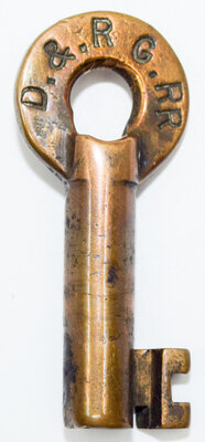 D&RGRR KEY