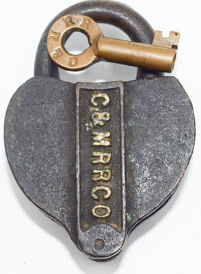 C&M RR CO LOCK