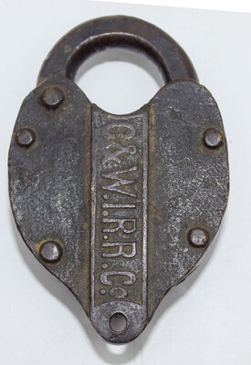 C&WI RR CO LOCK
