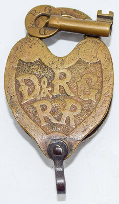 D&RGRR LOCK