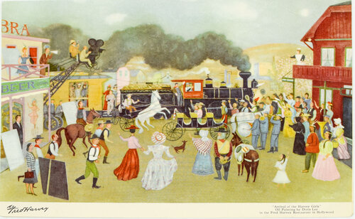 FRED HARVEY MENU