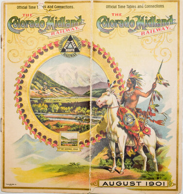 COLORADO MIDLAND RAILWAY TIMETABLE