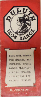 DULUTH & IRON RANGE TIMETABLE