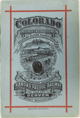 KANSAS PACIFIC RAILWAY BOOKLET