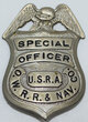 View lot 60 OWRR & NAV SPECIAL OFFICER BADGE