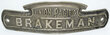 View lot 71 UNION PACIFIC BRAKEMAN CAP BADGE