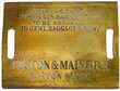 View lot 74 BOSTON & MAINE RR TAG