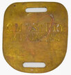 View lot 76 CM&STPRY BAGGAGE TAG