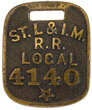 View lot 83 STL&IM RR TAG