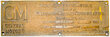 View lot 86 ATCHISON TOPEKA & SANTA FE BUILDERS PLATE