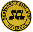 SEABOARD COASTLINE RAILROAD SIGN