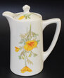 AT&SF CALIFORNIA POPPY CHOCOLATE POT