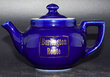 CB&Q COBALT BLUE TEAPOT