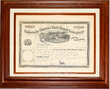 COLORADO CENTRAL RAILROAD COMPANY STOCK CERTIFICATE