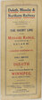 DULUTH MISSABE & NORTHERN TIMETABLE