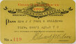 The ARGENTINE CENTRAL RAILWAY PASS