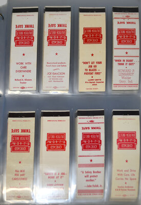 MATCHBOOK COVERS