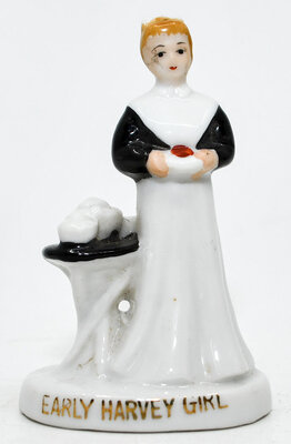 HARVEY GIRL STATUE  
