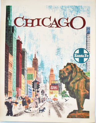 SANTA FE POSTER  
