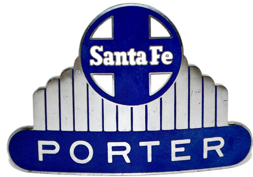SANTA FE PORTER BADGE  

