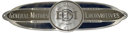 UNION PACIFIC BUILDERS PLATE  