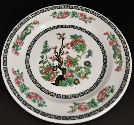 NYNH&H INDIAN TREE PLATE  