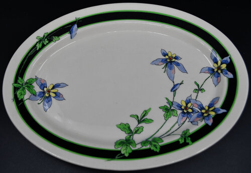 UP COLUMBINE PLATTER  
