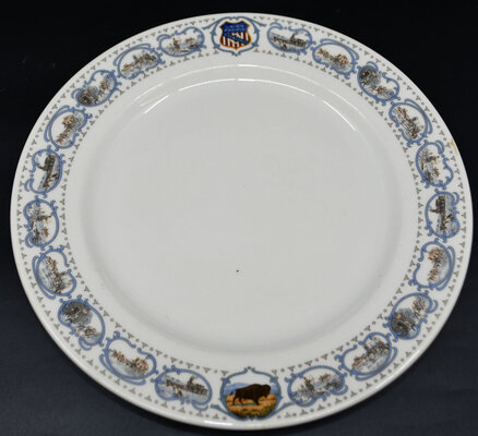 UP HISTORICAL PLATE  
