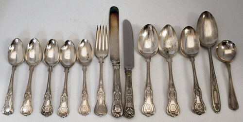 PRR FLATWARE  
