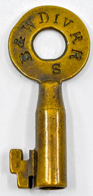 B&W DIV RR S KEY  
