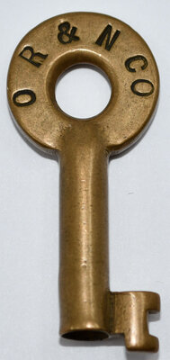 OR&N CO KEY  
