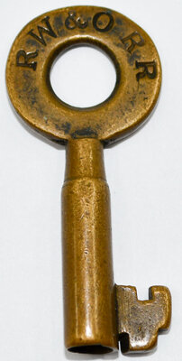 RW&O RR KEY  
