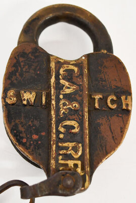 CA&C RR SWITCH LOCK  
