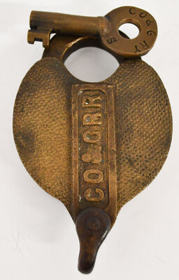 CO&G RR LOCK  
