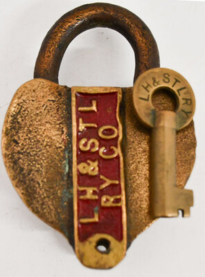 LH&STL RY CO LOCK  
