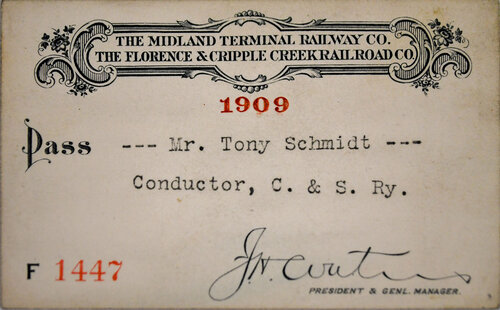 MIDLAND TERMINAL / FLORENCE & CRIPPLE CREEK PASS  
