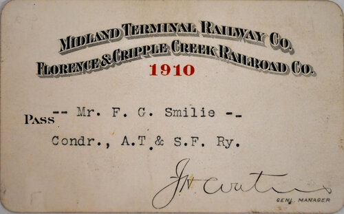 MIDLAND TERMINAL / FLORENCE & CRIPPLE CREEK PASS  
