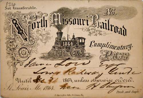 NORTH MISSOURI RAILROAD PASS  
